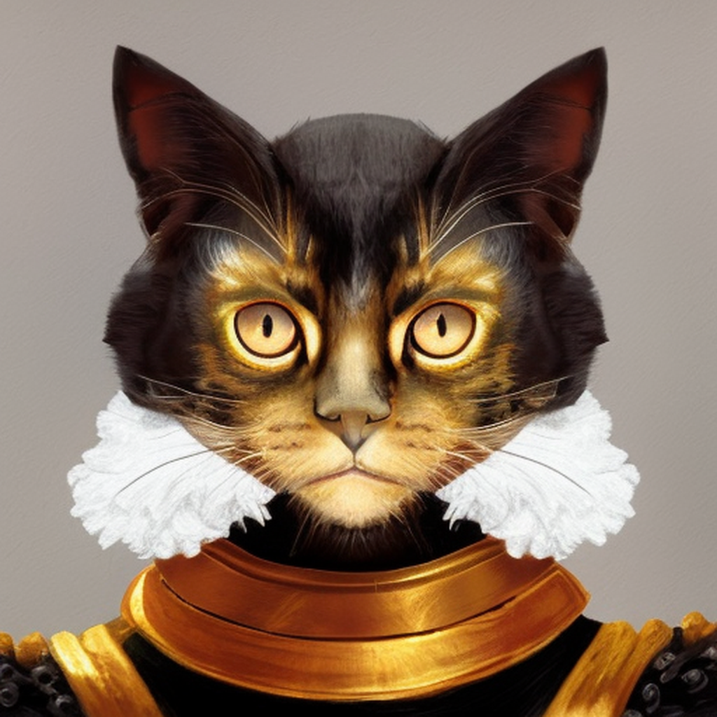 Image of Victorian cat portraits